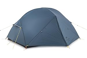 Naturehike Mongar Tienda de Mochilero de Silicona Ultraligera 20D para 2 Personas para Ciclismo, Senderismo, Acampada