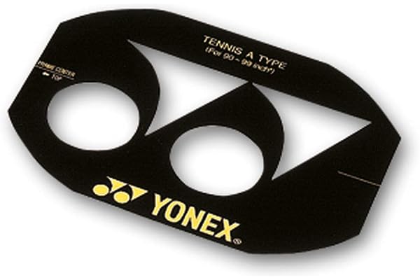 YONEX Accessoires Raquettes Tennis Pochoir Noir