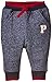 Pumpkin Patch Baby-Boys Patch Joggers Tracksuit Bottoms, Blue Night Marle, 0-3 Months