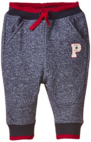 Pumpkin Patch Baby-Boys Patch Joggers Tracksuit Bottoms, Blue Night Marle, 0-3 Months