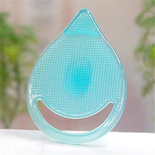 Gesicht Hautpflege Mitesser Entferner Gesichtsbehandlung Auflage Silikon Pinsel Reibung Pat Zufällige Farbe - 2