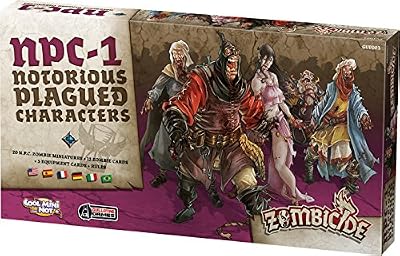 Asmodee Zombicide Black Plague : Notorious Plagued Char.#1, EFCMZB11, Jeux De Stratégie