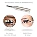 Suprent Heated, Power-operated Eyelash Curler,Eyelash-heated and Curled Instrument for Electric Eyes,Eyelash Modeling,Eyelash Brush,Eyelash Pen (Gold)