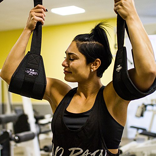C.P. Sports Zughilfen Bauchtrainingsschlaufen, Schwarz, One size, 38760 - 3
