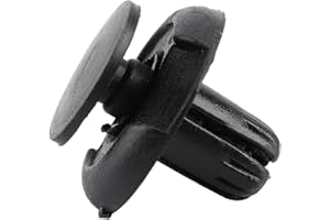 Hlyjoon 91501S04003 Retenedor de Automóvil Sujetadores de Plástico Sujetadores de Remaches Abrazaderas para Paneles de Puerta Clips para Fijación de Parachoques(20 Piezas)