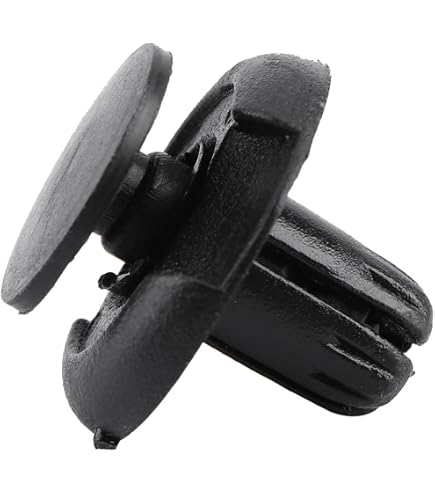 Lot De 10 Clips Agrafes Plastique 8 Mm – Pour Bouclier, Joint De Capot, Passage De Roues – Modèle 91502SM4000