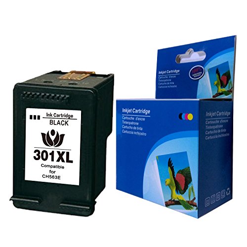Tintenpatrone Ersatz für HP 301 x L Remanufactured für Deskjet 1000, 1050, 1050 A, 3050S, 1055,1510, 2000, 2050, 2050 A 2050er 2050se, 2054 A,, 2510, 2540, 3000, 3010, 3050, 3050 A, 3050S, SE, 3050 VE, 3052 A 3054 A 3055 a 4500 (1 schwarz) - 2