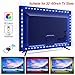 Price comparison product image LED Strip Lights, USB TV Backlight for 32-60inch HDTV/PC,Colour Changing Neon Sign with Remote for Car/Room/Kitchen (RGB,2.5-Meter)