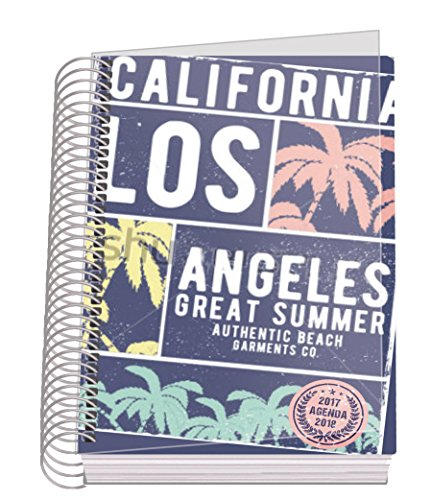 DOHE Nexus Agenda scolaire avec motif Californie, A6 1 jour par page gratuit DOHE Nexus Agenda scolaire avec motif Californie, A6 1 jour par page gratuit