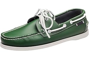 XFQ Men's Boat Shoes, Classic Deck Shoes Leather City Casual Shoes