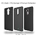 Produktbild Felsen - Ursprungs - Reihen - Kasten für HUAWEI Mate 9 PC Shell + weicher TPU Stoßdämpfer + PU Stoßabsorption flexibel und Sitz für HUAWEI Mate 9 ( Color : Black )