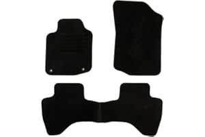 DBS - Tapis de Voiture - sur Mesure pour C1/107/AYGO (2005 à 2014) - 3 pièces - Tapis de Sol antidérapant pour Automobile - Moquette Classic