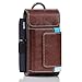 Produktbild MoKo Zigarettenetui - PU Leder Zigaretten Box Behälter Portable Zigarettenschachtel Hülle case für elektronische Zigaretten, Braun