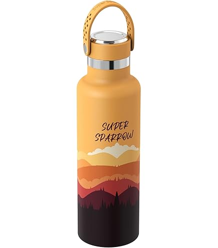 Borraccia Termica Super Sparrow Acciaio Inox - 350ml/500ml/750ml/1L Senza BPA