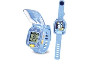 VTech Bluey, Orologio Digitale educativo Multifunzione, Giocattolo per Bambini +3 Anni, Versione ESP (3480-554522)