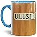 Produktbild Tassendruck Berlin-Tasse Ullsteinstraße Innen & Henkel Hellblau - von Tom Bäcker - U-Bahn/U-Bahnhöfe/Souvenir aus der Hauptstadt/Becher/Kaffeetasse/Mug/Cup - Qualität Made in Germany