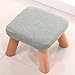 Produktbild DYFYMX,Mode Hocker Stuhl Hocker Stoff Sofa Hocker Mode Hause Hocker Hocker Kinder Hocker Möbel (Farbe : D)