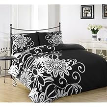 Amazon.fr : housse de couette noir et blanche