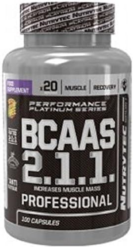 BCAA's 2: 1: 1 100 capsulas- nuppbc2100.