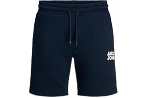 JACK & JONES Jjinewsoft Short de survêtement GMS Tissu Sweat-Longueur Genou-Regular Homme