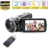 Tragbar Und Leicht----125 x 58 x 58 mm Große, tragbare Mini-Kamera.Das Gerät ist tragbar und leicht, mit Fernbedienung. Sie können Sie es jederzeit und überall verwenden, um die wertvollen Momente zu Hause und im Freien aufzunehmen.Ein ideales Geschenk für Ihre Familie und Freunde, die Aktivitäten drinnen und draußen mögen.