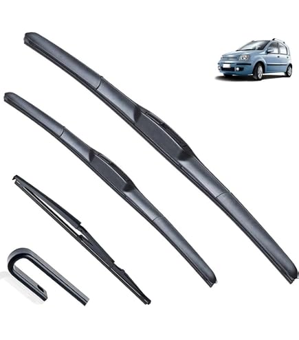 HEYNER SUPER FLAT Set Tergicristalli Anteriore E Posteriore Per Jaguar F-Pace (dal 2015), 650+480+300mm