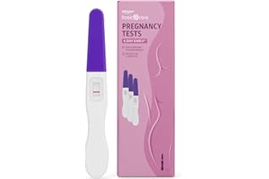 Amazon Basic Care 6 Day Early Pregnancy Tests (Pack of 3 Tests)