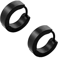 Wikinger Ohrringe Herren - Nordic Runen Creolen Aus Edelstahl