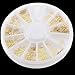 LHWY 3D Gold Decal Stickers Nail Art Tip DIY Decoration Stamping Manicure