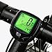 Produktbild Fahrradcomputer Kabellos , Mixigoo Fahrradtacho Drahtlos Wasserdicht Radcomputer Kabellos Tachometer LCD-Hintergrundbeleuchtung-Display 16 Funktionen Kilometerzähler erkennt die aktuelle Echtzeit Geschwindigkeit und Distanz - Schwarz