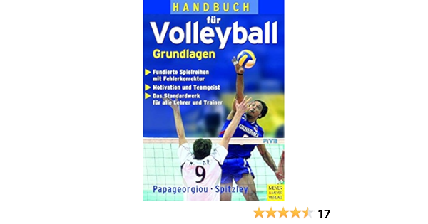 Handbuch Fur Vollleyball Grundlagen Amazon De Athanasios Papageorgiou Willy Spitzley Bucher