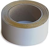 Palos casi soldados WUPSI Cinta adhesiva especial para la reparación de láminas y lonas, extraordinaria fuerza antidesgarre, increíble potencia adhesiva. Gris, 5 Cm X 5 M