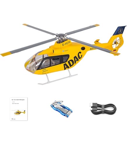 Hélicoptère Radiocommandé FlyWing Bell 412 - 10CH, GPS, Prêt à Voler (RTF), échelle, Neuf