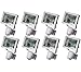 Produktbild 8 x Timeguard weiss sicherheit Pro 500w PIR Energiespar-Halogen-Scheinwerfer