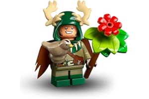 BRICK FLIP Lego Dungeons & Dragons minifigurki z serii: Halfling Druid (Halblingdruid:in) – DND Lego figurki do kolekcjonowania (71047)