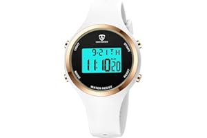 ASWAN WATCH Watches for Women, Ladies Watches Outdoor Sport with Alarm/Calendar/Back Light/Stopwatch/Chronograph, Digital Watch Gifts for Teen Girls/Women