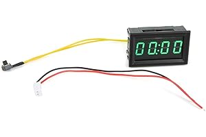 Nikou Electronic Car Clock, YB27T LED Electronic Digital Luminous Car Watch Clock Accessory Decoration(?)