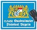 Produktbild Mousepad "0,0456 Quadratmeter Freistaat Bayern"