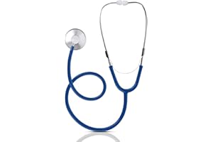 Hygiene100 Blau Stethoskop High-Quality, Erleben Sie die beste, klare und genaue Auskultation, perfekt für medizinische Fachkräfte! Krankenhaus oder zu Hause Werkzeug.