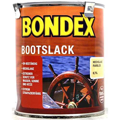 0,75L Bondex Bootslack Klarlack farblos Lack UV
