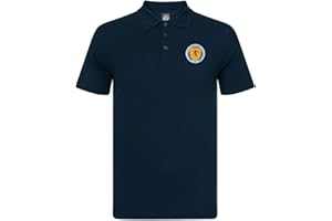 SCOTLAND Schottland - Herren Polo-Shirt mit Wappen - Offizielles Merchandise - Geschenk für Fußballfans