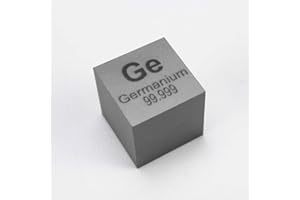 CHINAIUM Germanium Metall 10 mm Würfel 99,999% 5,3 Gramm Element Ge Specimen