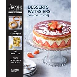 Desserts pâtissiers comme un chef