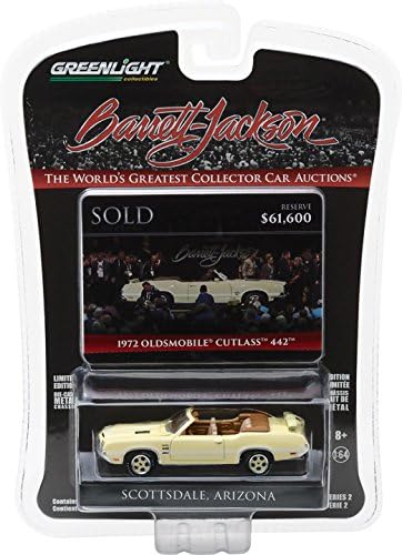 37130-F | 1:64 Barrett-Jackson 'Scottsdale Edition' Series 2 - 1972 Oldsmobile 442 'Bada Bing' (Previously Owned by Actor James Gandolfini) Solid Pack