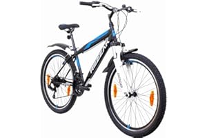 REZZAK Mountainbike 24 Zoll Jugendfahrrad Shimano Gabelfederung Schutzblech 058