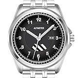 Personalisierte Herrenuhr Mode wasserdicht Uhr Armbanduhr Diamant 101. H?henmesser Uhr