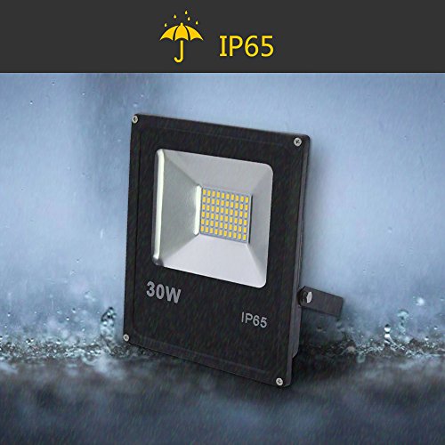 30w LED Fluter Warmweiß mit Teleskop Stativ Baustrahler - 3