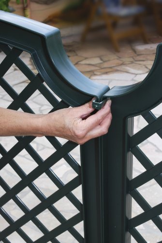 Spalier 100cm weiß, 1 Stück - 2