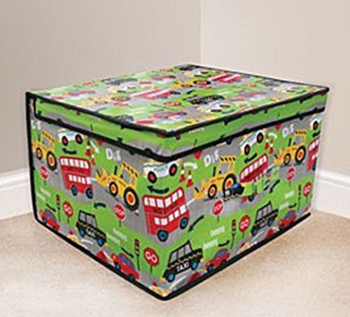 Country Club Child's / Boy's Road Works Jumbo Storage Box 50 x 30 x 40 cm