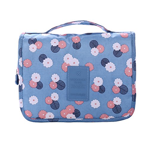 Shopper Joy Nylon Kulturtasche Kulturbeutel zum Anhängen Kosmetiktasche Waschtasche Reisetasche für Damen Herren für Reise Zugreise Camping Outdoor Aktivitäten - 3